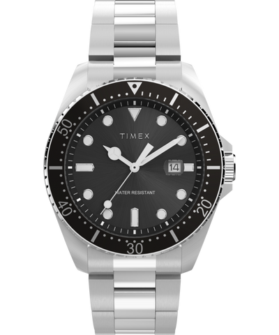 TW2Y28700 Timex Diver Inspired 42mm Stainless Steel Bracelet Watch Primary Image