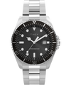 TW2Y28700 Reloj Timex de 42 mm con brazalete de acero inoxidable, inspirado en los relojes de buceo. Imagen principal