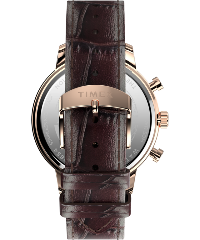 TW2Y28900 Chicago Chronograph 45mm Leather Strap Watch Strap Image