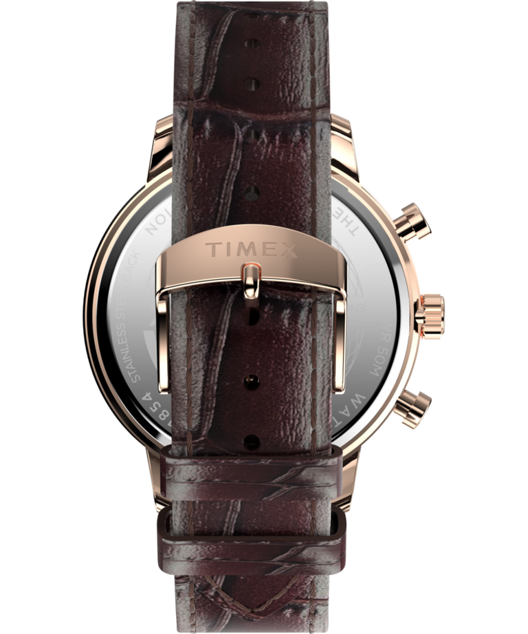TW2Y28900 Chicago Chronograph 45mm Leather Strap Watch Strap Image