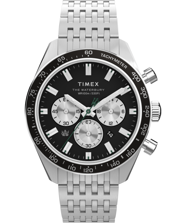 TW2Y29100 Waterbury Chronograph 41mm Stainless Steel Bracelet Watch Primary Image