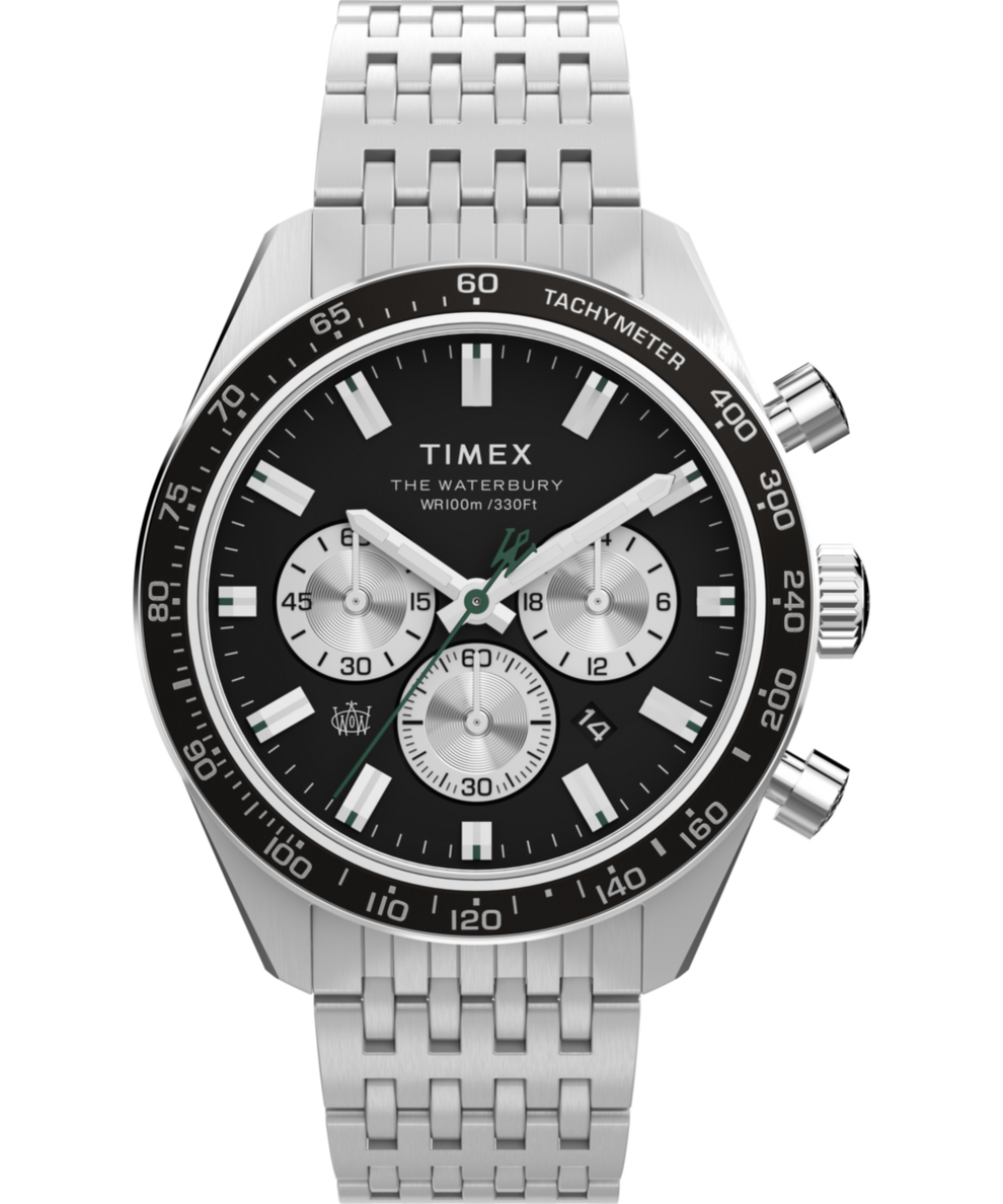 TW2Y29100 Waterbury Chronograph 41mm Stainless Steel Bracelet Watch Primary Image