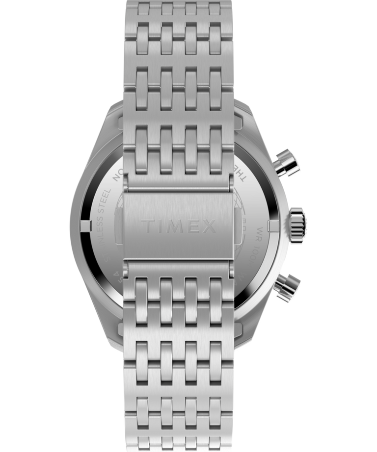 TW2Y29100 Waterbury Chronograph 41mm Stainless Steel Bracelet Watch Strap Image