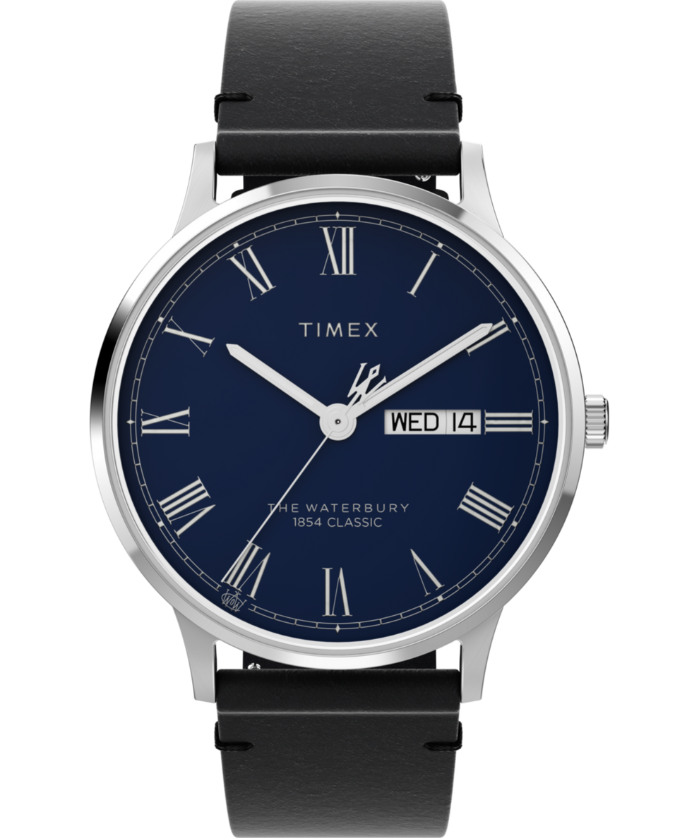TW2Y29600 Waterbury Classic 3 Hand 40mm Leather Strap Watch Primary Image