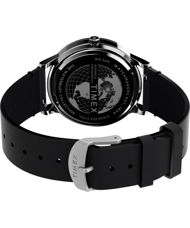 TW2Y29600 Waterbury Classic 3 Hand 40mm Leather Strap Watch Caseback with Attachment Image