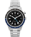 TW2Y29700 Waterbury Traditional GMT 39mm Stainless Steel Bracelet Watch Primary Image