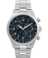 Imagen principal del reloj con brazalete de acero inoxidable TW2Y29800 Waterbury Traditional Fly Back Chronograph de 43 mm
