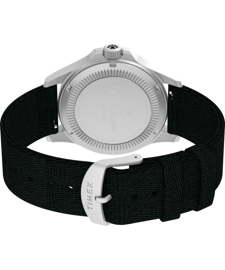 TW2Y30000 Expedition® Field Solar 41mm Eco-Friendly Fabric Strap Watch Caseback with Attachment Image