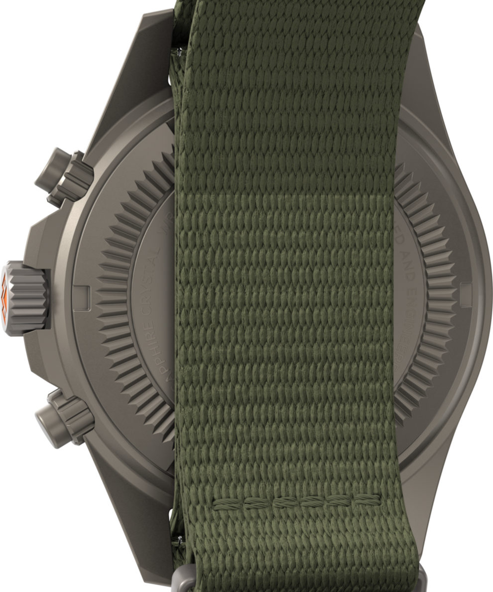 TW2Y30200 Expedition® Field Chronograph 43mm Eco-Friendly Fabric Strap Watch Caseback Image