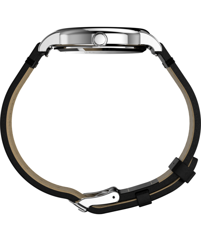 TW2Y31000 Peanuts® x Timex Weekender Snoopy Dancing: reloj de 38 mm con correa de piel. Imagen de perfil