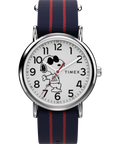 TW2Y31100 Timex x Peanuts® Weekender Cool Joe 38mm Fabric Strap Watch Primary Image