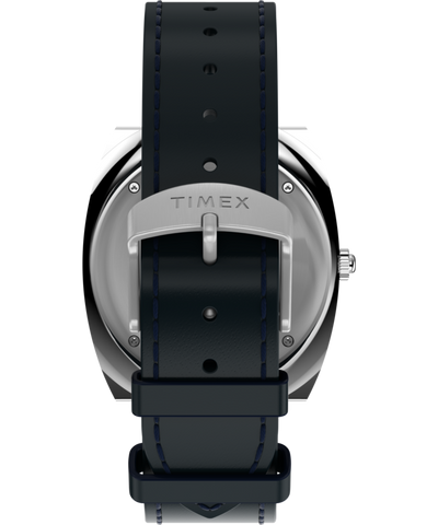 TW2Y31400 Q Timex® 1972 World Time 39mm Leather Strap Watch Strap Image