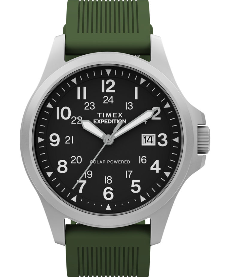 TW2Y31600 Expedition® Field Post Solar 41mm Silicone Strap Watch Primary Image