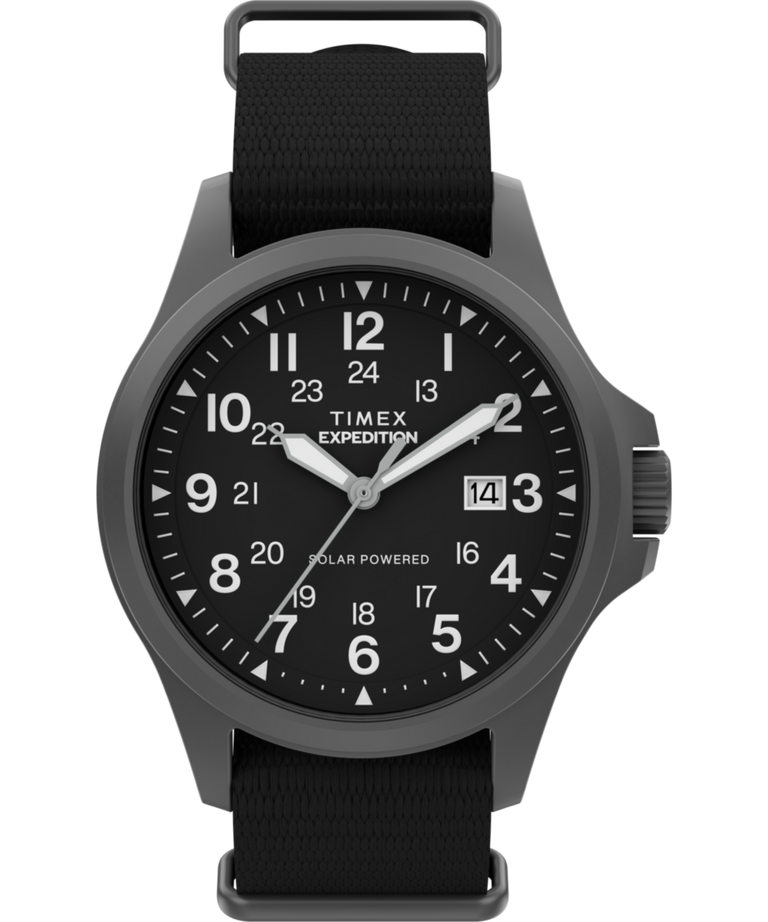 TW2Y31800 Expedition® Field Post Solar, reloj con correa de tejido ecológico de 41 mm. Imagen principal