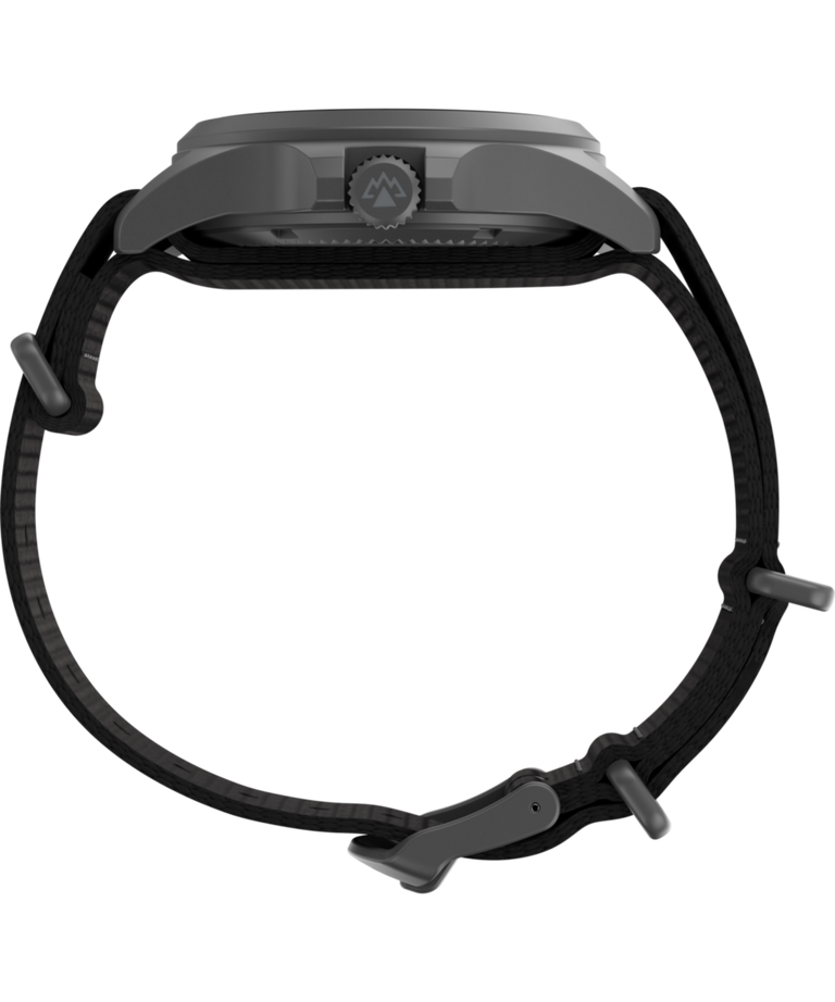 TW2Y31800 Expedition® Field Post Solar, reloj de 41 mm con correa de tejido ecológico. Imagen de perfil