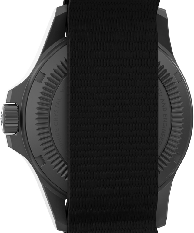 TW2Y31800 Expedition® Field Post Solar 41mm Eco-Conscious Fabric Strap Watch Caseback Image