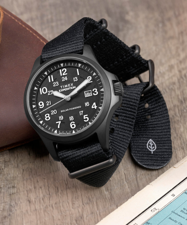 TW2Y31800 Expedition® Field Post Solar, reloj con correa de tejido ecológico de 41 mm: siluetas clave de la campaña (fotos de producto) Imagen