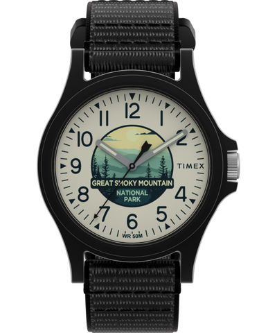 TW2Y32100 Timex Great Smoky Mountains National Park 40mm Fabric Strap Watch Primary Image