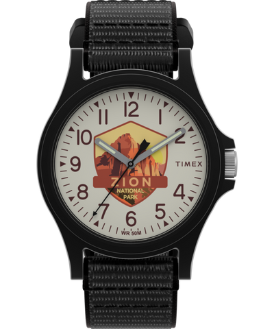 TW2Y32500 Timex Zion National Park 40mm Fabric Strap Watch Primary Image