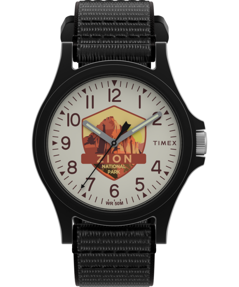 TW2Y32500 Timex Zion National Park 40mm Fabric Strap Watch Primary Image