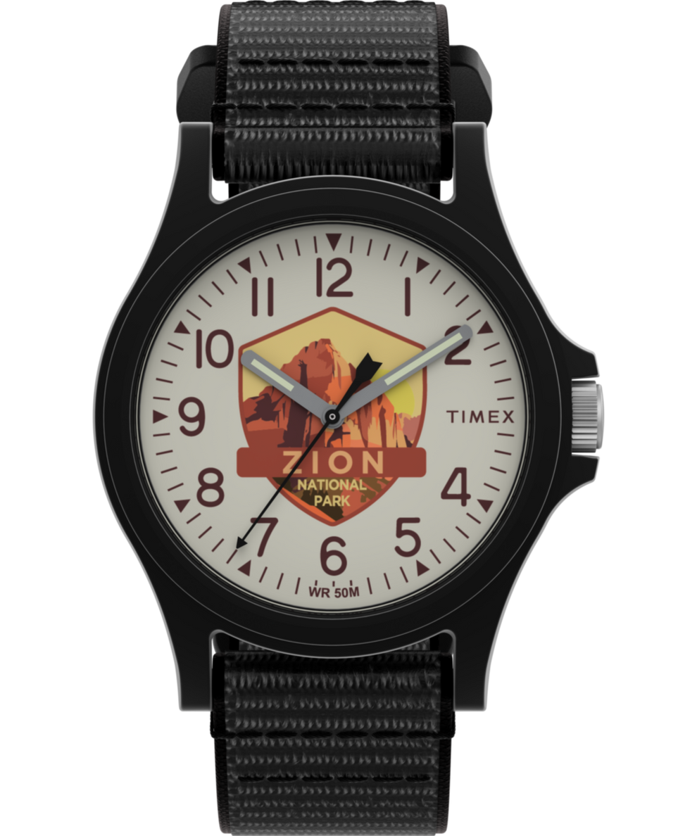 TW2Y32500 Timex Zion National Park 40mm Fabric Strap Watch Primary Image