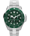 TW2Y33200 Harborside Coast: reloj multifunción de 43 mm con brazalete de acero inoxidable. Imagen principal
