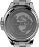 TW2Y33200 Harborside Coast: reloj multifunción de 43 mm con brazalete de acero inoxidable. Imagen del fondo de la caja.