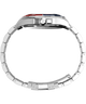 TW2Y33300 Harborside Coast: reloj multifunción de 43 mm con brazalete de acero inoxidable. Imagen de perfil