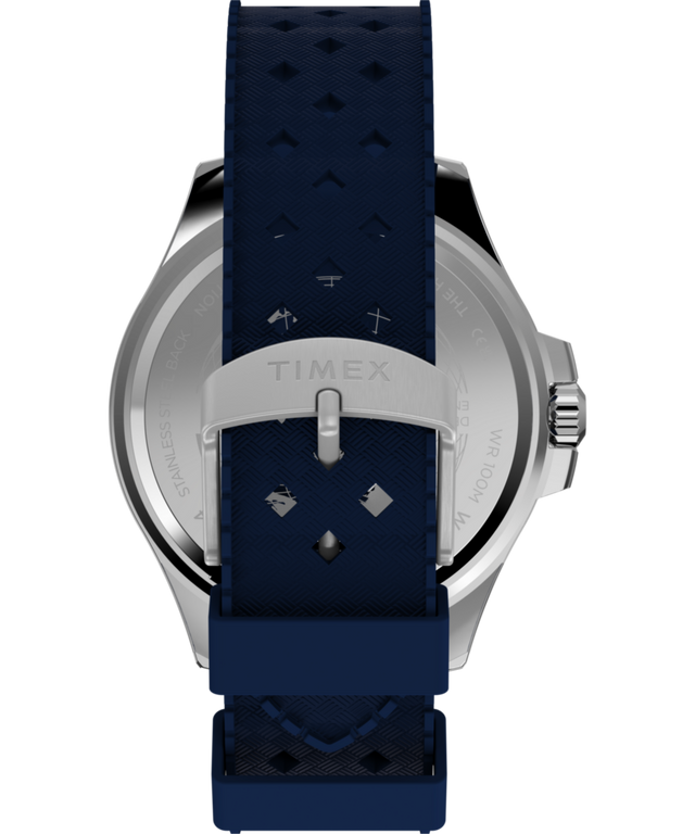 Harborside Coast Multifunction 43mm Synthetic Rubber Strap Watch Harborside Coast Multifunction 43mm Synthetic Rubber Strap Watch
