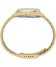 TW2Y34400 Q Timex® 1975 Enigma, reloj de 37 mm con brazalete de acero inoxidable. Imagen de perfil