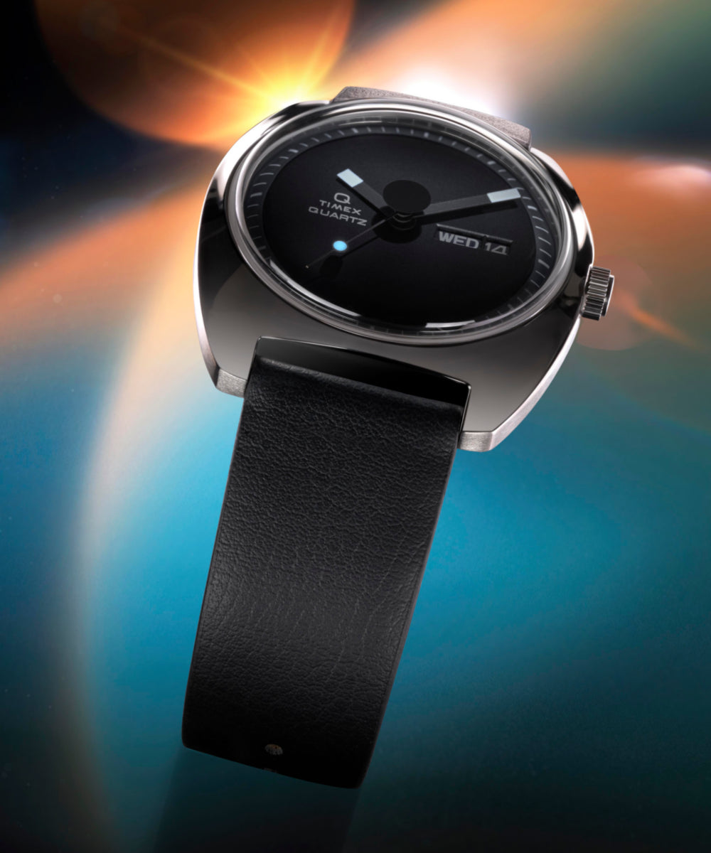 Q Timex® 1975 Enigma 37mm Leather Strap Watch - TW2Y34500 | Timex US