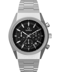 TW2Y34800 Q Timex® Falcon Eye Chronograph 40mm Stainless Steel Bracelet Watch Primary Image