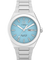 TW2Y35200 Q Timex® Continental Day and Date 39mm Stainless Steel Bracelet Watch Primary Image