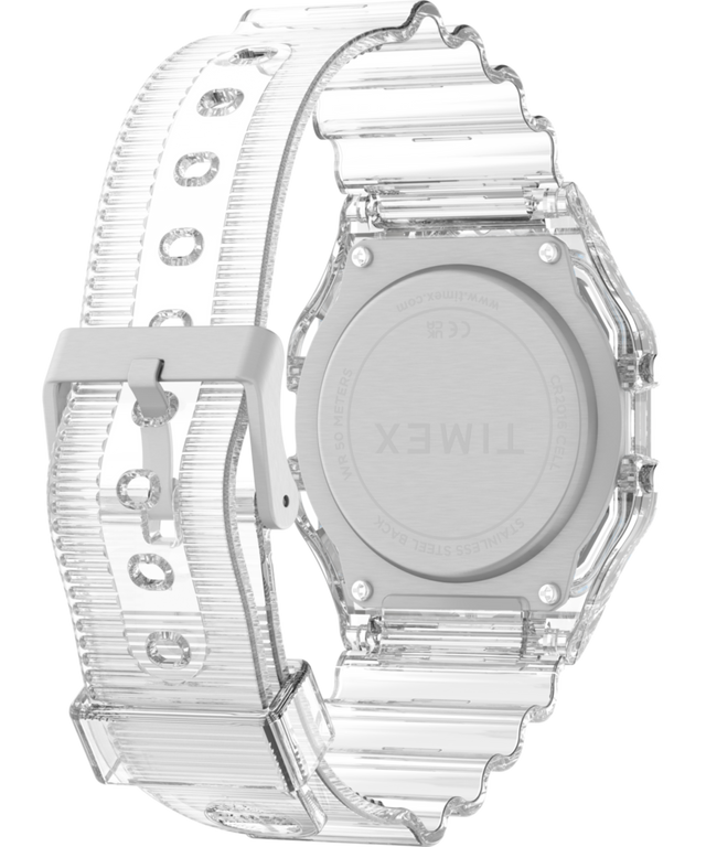 TW2Y36400 Timex T80 34mm Resin Watch Strap Caseback with Attachment Image