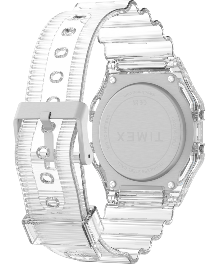 TW2Y36400 Timex T80 34mm Resin Watch Strap Caseback with Attachment Image