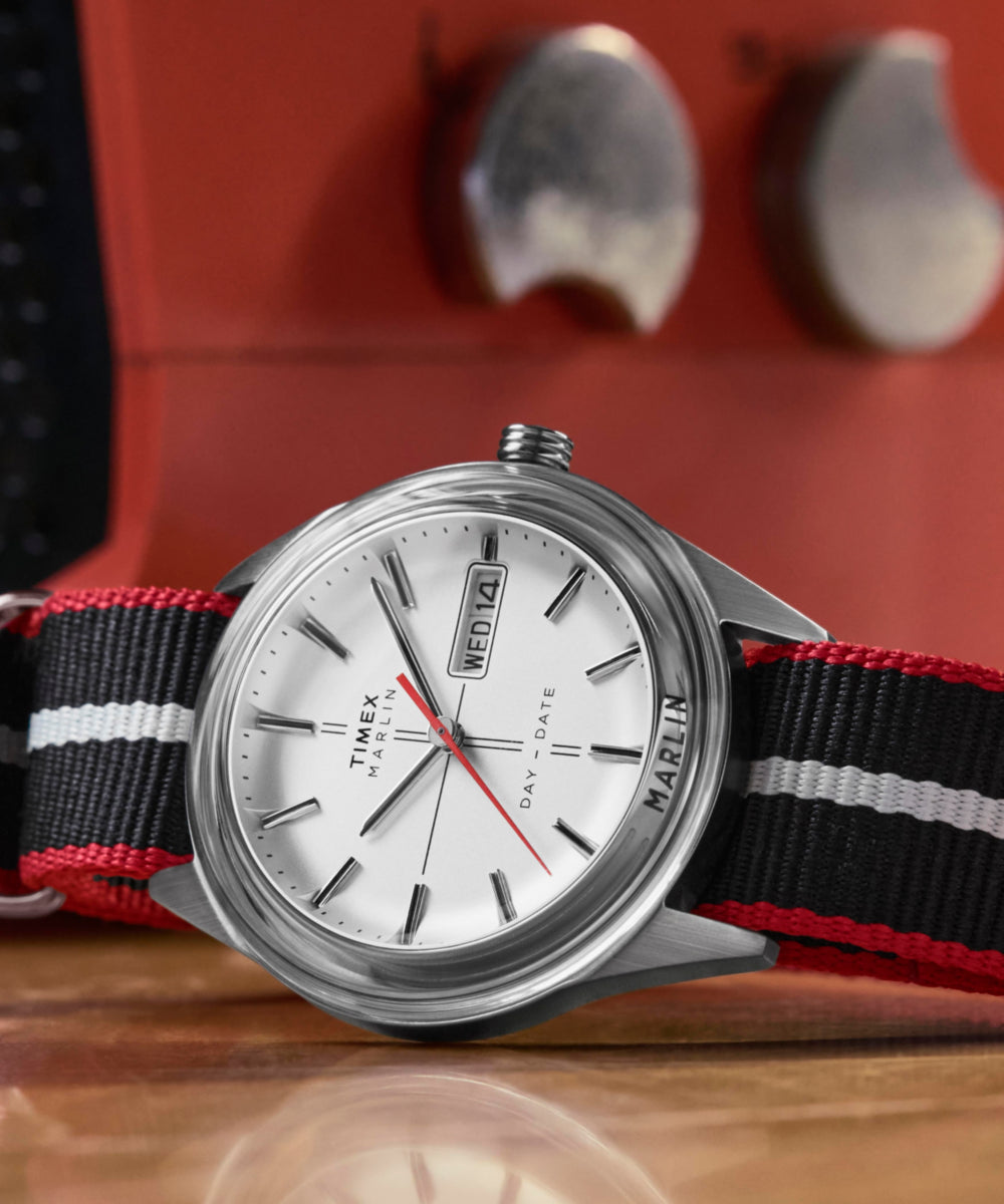 Marlin® Jet Quartz 38mm Fabric Strap Watch - TW2Y37300 | Timex US