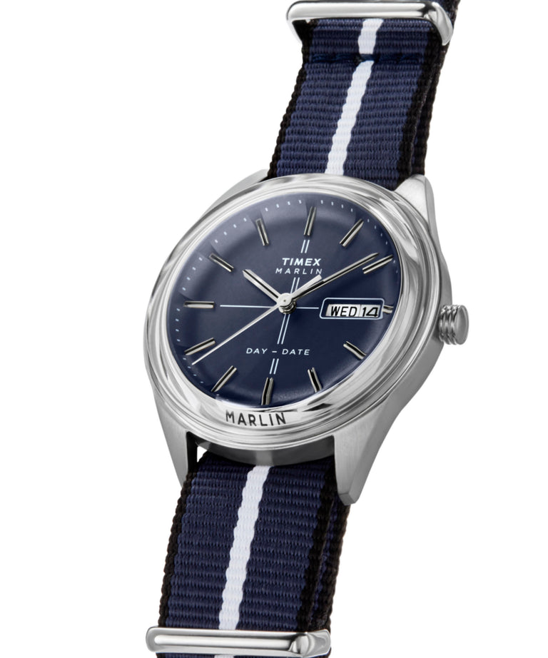 TW2Y37400 Marlin® Jet Quartz 38mm Fabric Strap Watch Campaign Key Silhouettes (Beauty shots) Image