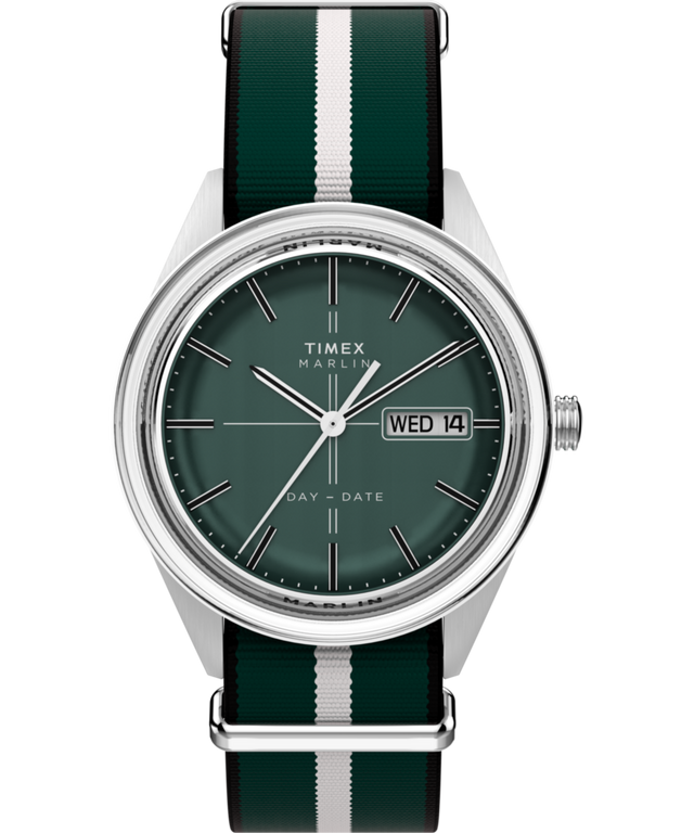 TW2Y37500 Marlin® Jet Quartz 38mm Fabric Strap Watch Primary Image