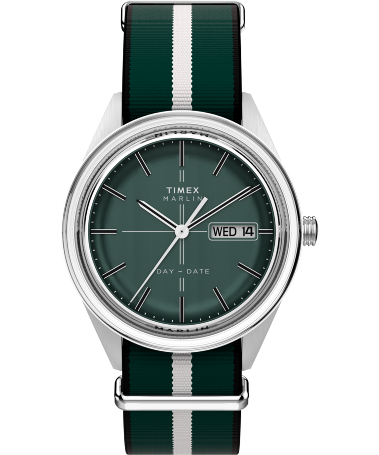 TW2Y37500 Marlin® Jet Quartz 38mm Fabric Strap Watch Primary Image