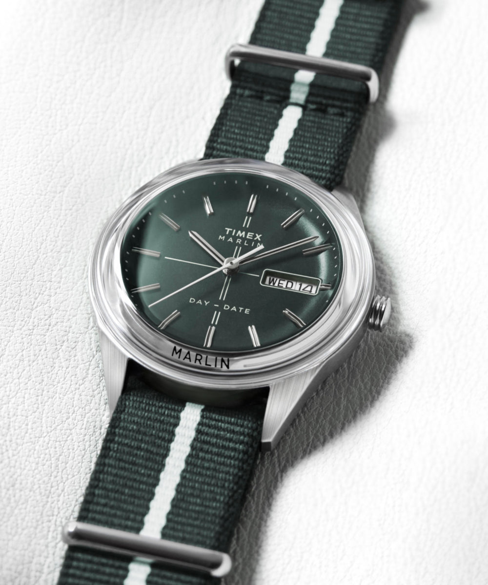 Marlin® Jet Quartz 38mm Fabric Strap Watch - TW2Y37500 | Timex US