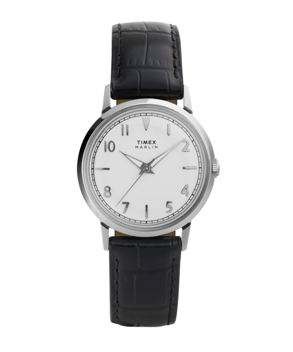 Marlin® Quartz 34mm Leather Strap Watch - TW2Y37600 | Timex US