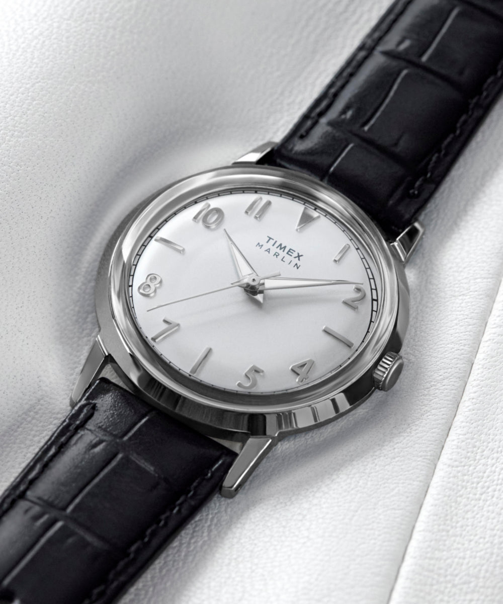 Marlin® Quartz 34mm Leather Strap Watch - TW2Y37600 | Timex US