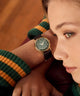 TW2Y37800 Reloj Marlin® Quartz de 34 mm con correa de piel. Imagen principal de la muñeca.