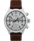 TW2Y38700 Timex x Pan Am® Waterbury Ace Chronograph 41mm Leather Strap Watch Primary Image