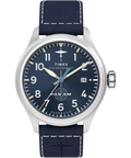 TW2Y38800 Timex x Pan Am® Waterbury Automatic Ace 41mm Leather Strap Watch Primary Image