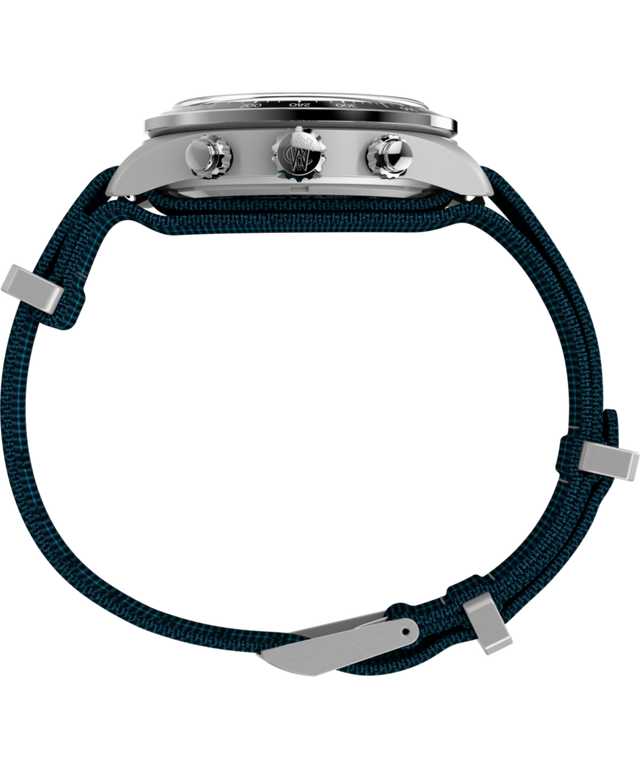 Imagen de perfil del reloj con correa de tela Waterbury Heritage Cronógrafo de 39 mm TW2Y39000