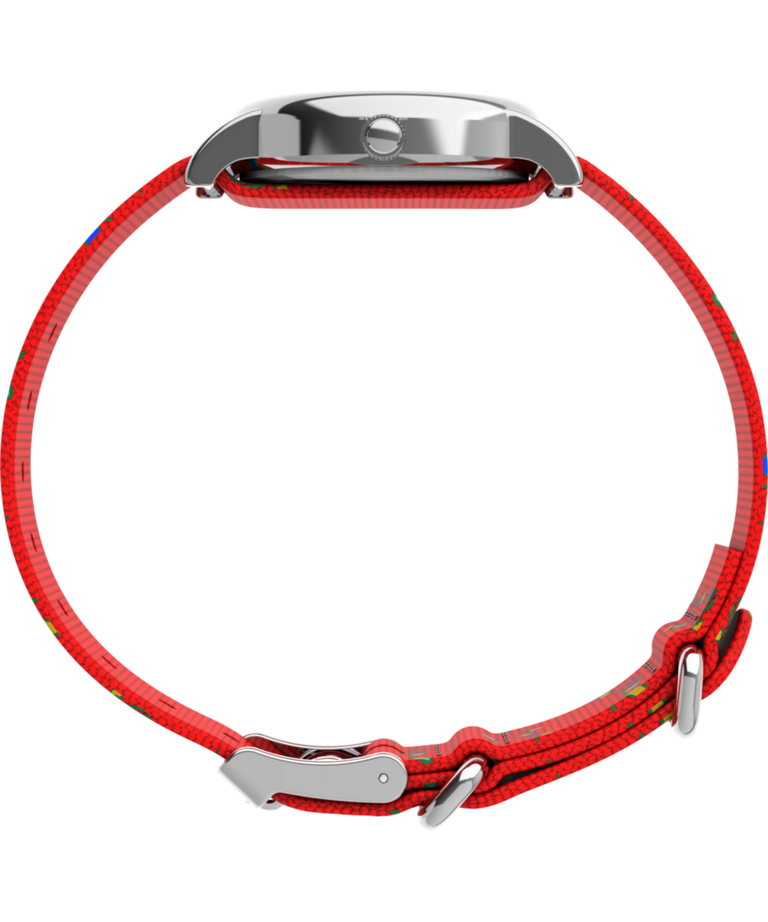 TW2Y39500 Timex x Peanuts® Weekender Snoopy Santa Hat 31mm Fabric Strap Watch Profile Image