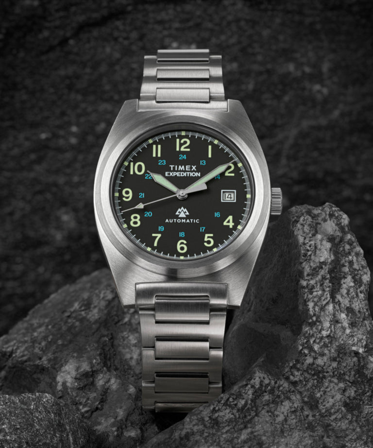TW2Y39600 Expedition® Capstone Automático, 39 mm, acero inoxidable, brazalete: siluetas clave de la campaña (fotos de producto) Imagen