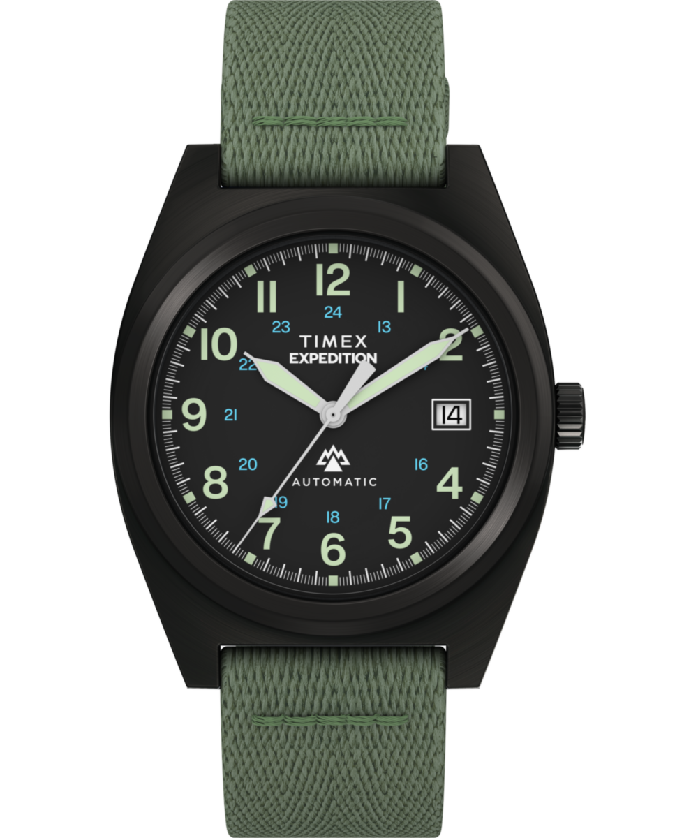 Timex Expedition Capstone Automatic 39mm Eco-Conscious Fabric Strap Watch