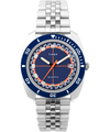 TW2Y44400 Q Reloj Timex® 1971 Velocity de 36 mm con brazalete de acero inoxidable. Imagen principal